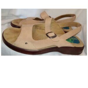 Rialto Rock & Roll Tan Genuine Leather Women's Sandals Women's Size 7.5